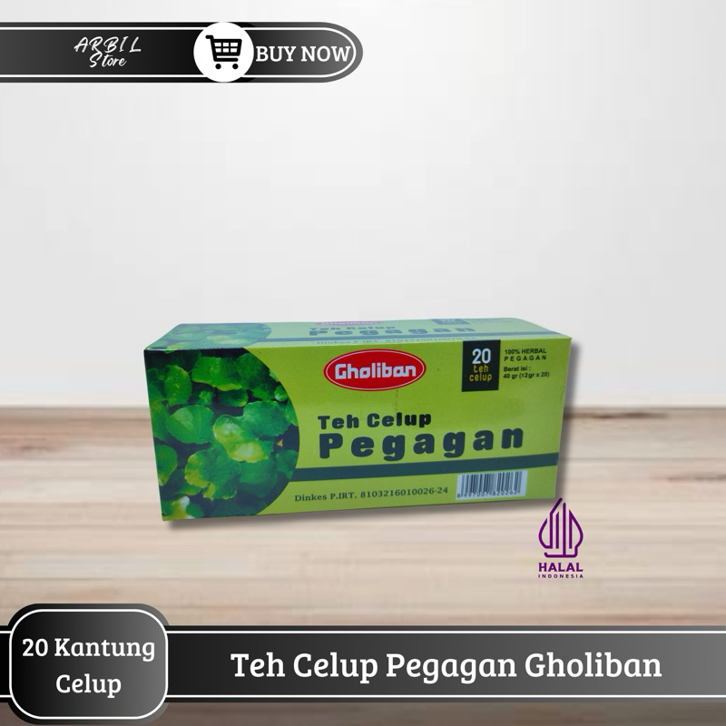 

Teh Celup Herbal Pegagan Gholiban