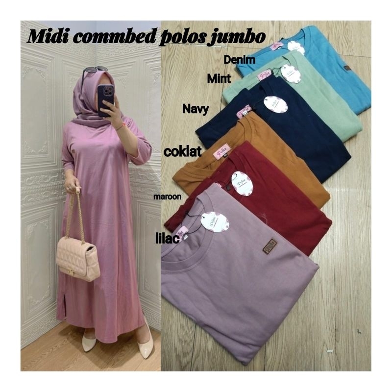 MIDI Pojee Polos Jumbo
