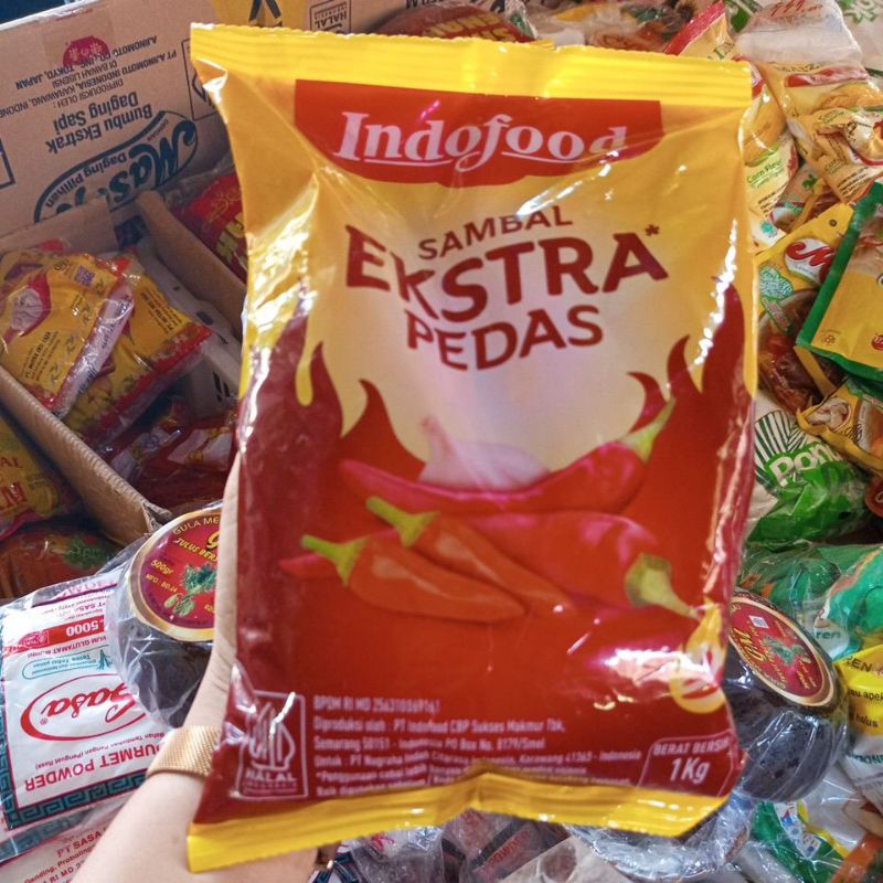 saos Indofood extra pedas