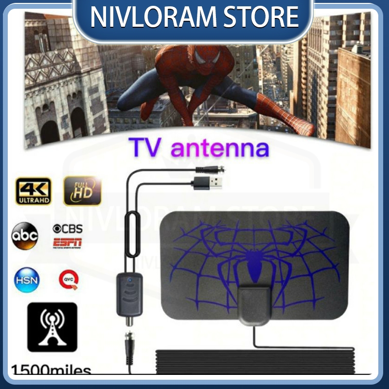 Antena TV Digital Terbaik Indoor Set Top Box TV Tabung 4K Semua Siaran Super Jernih TFL-D139