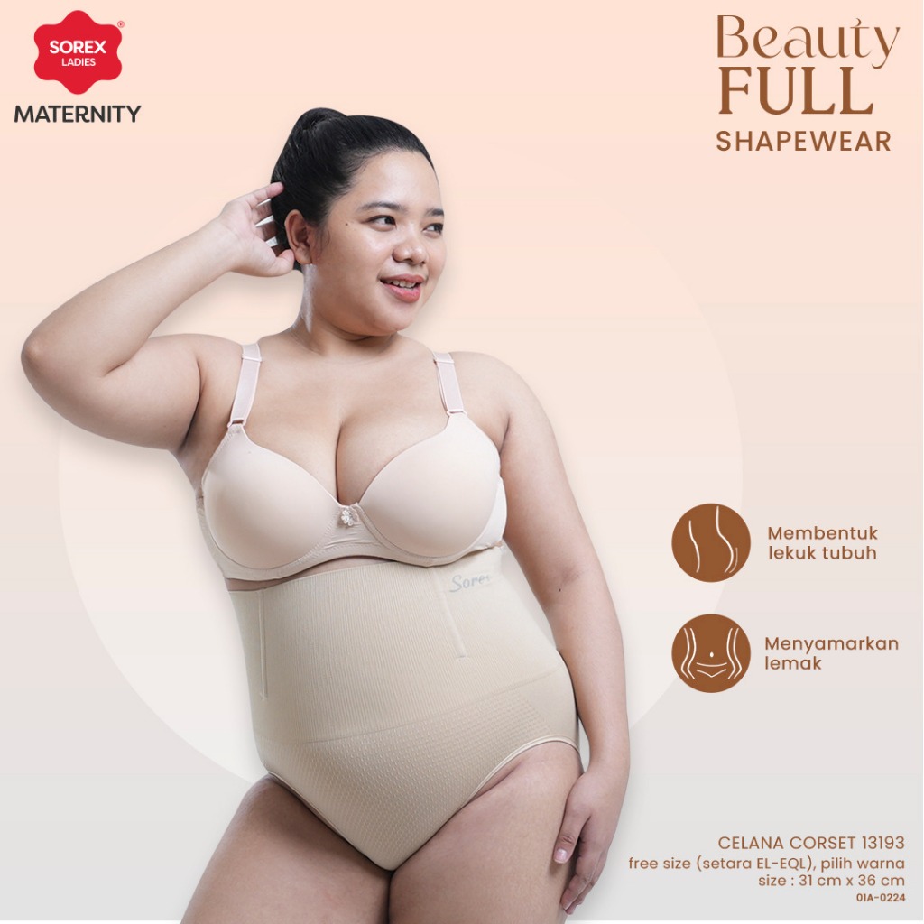Celana dalam Semi Korset Wanita 13193 Sorex