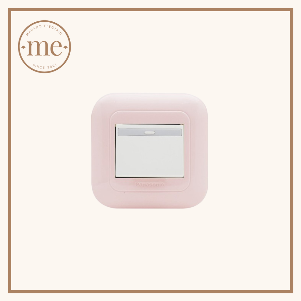 Saklar IB Engkel Lebar Panasonic Pastel Pink