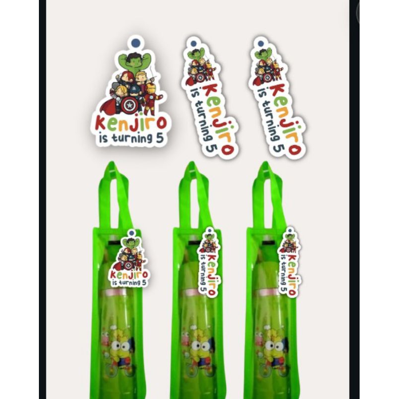 

label tag isi 15pcs