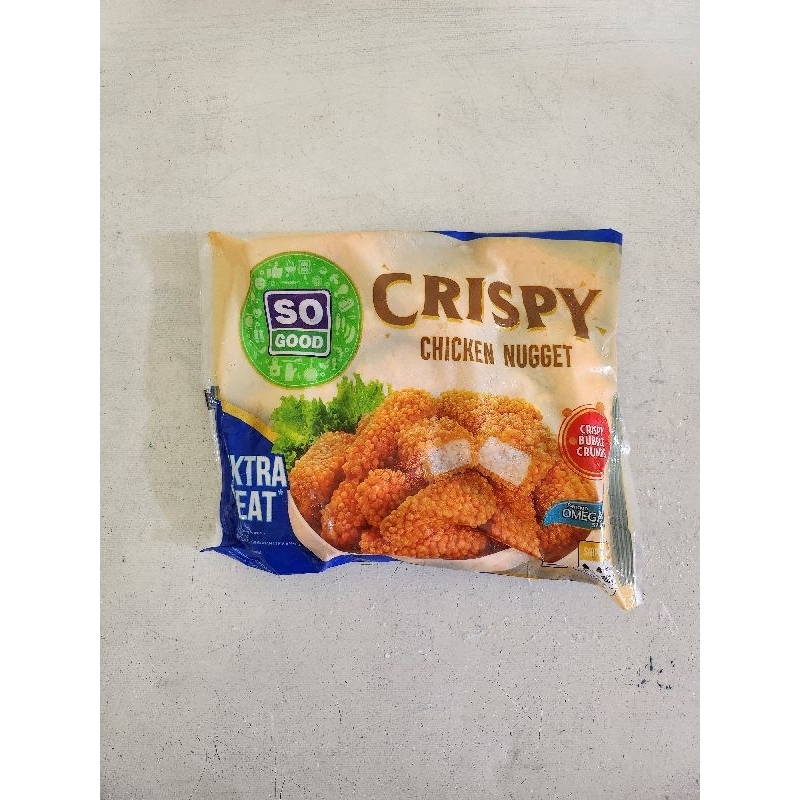 

Chicken Nugget Ayam Crispy So Good 400 gram