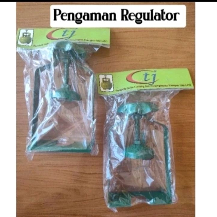 Pengaman Regulator Kompor Gas/Pengunci Gas Elpiji 3 kg12 kg/Pengaman Regulator Besi