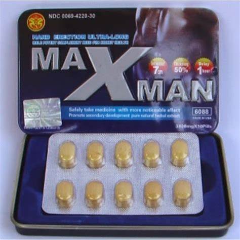 MAXMAN PENAMBAH STAMINA PRIA ORIGINAL PATEN ASLI