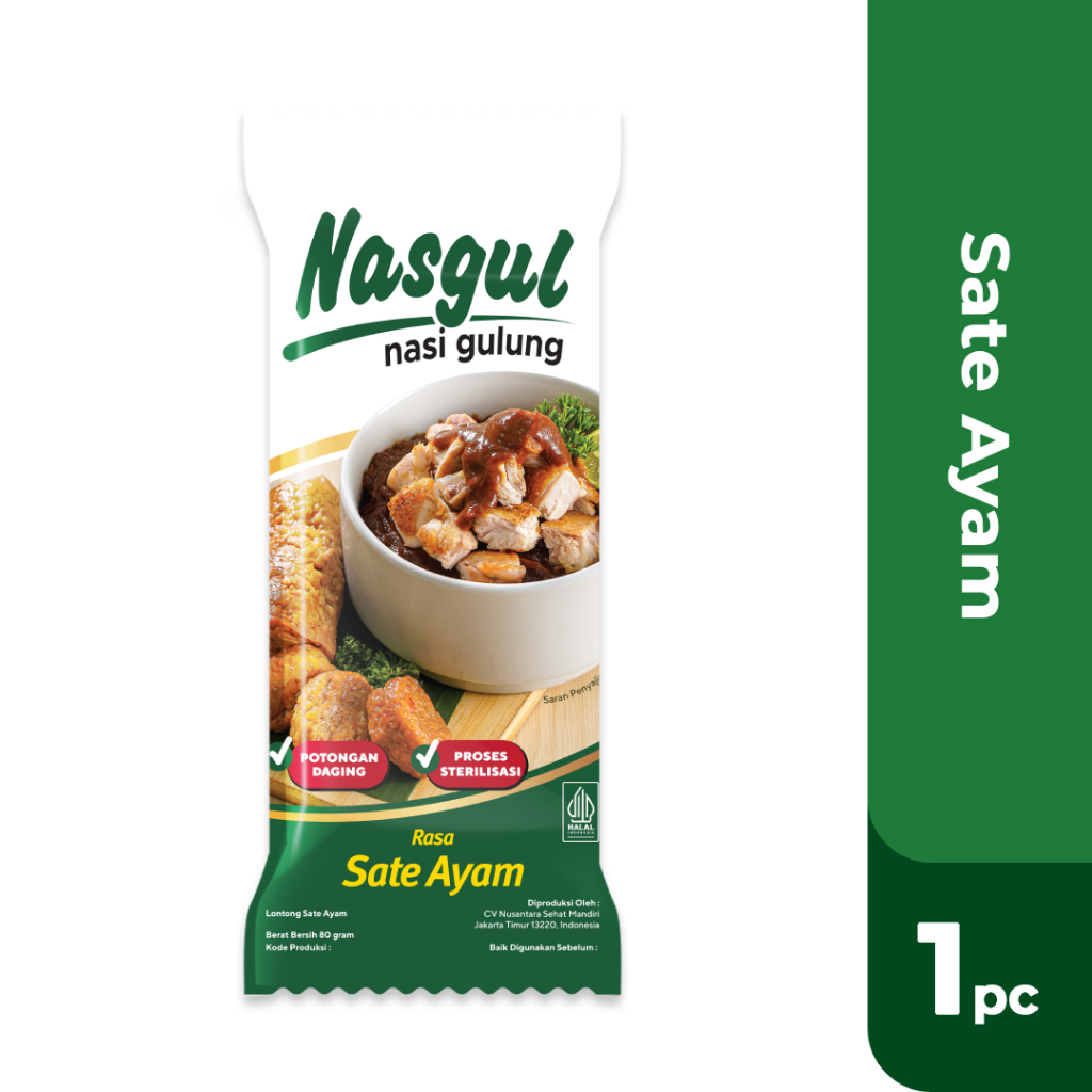 

NASGUL Sate Ayam 80gr