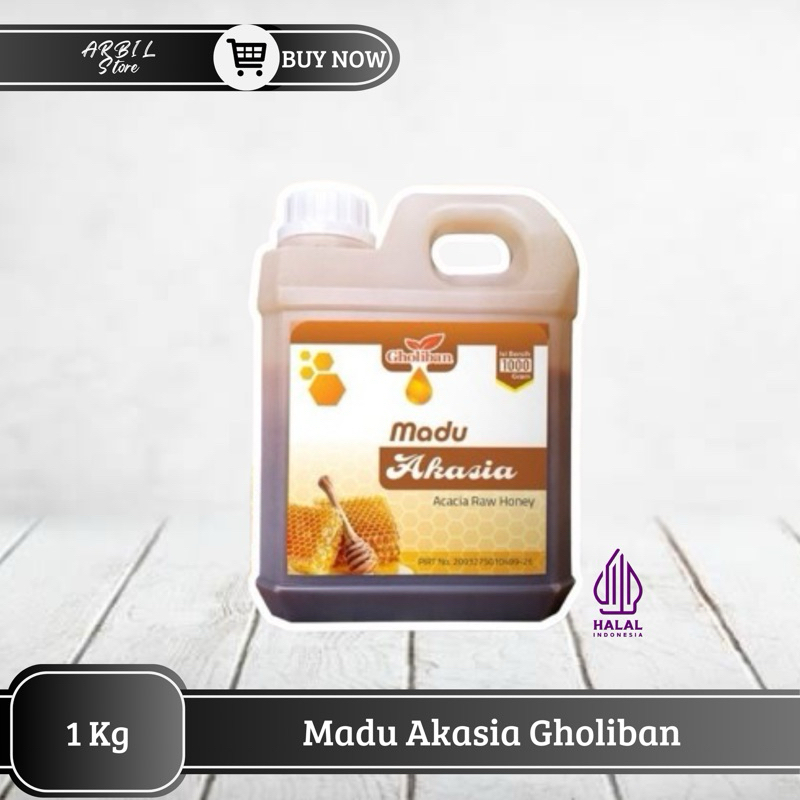 

Madu Akasia Murni Gholiban 1 Kg | Asli Raw Honey