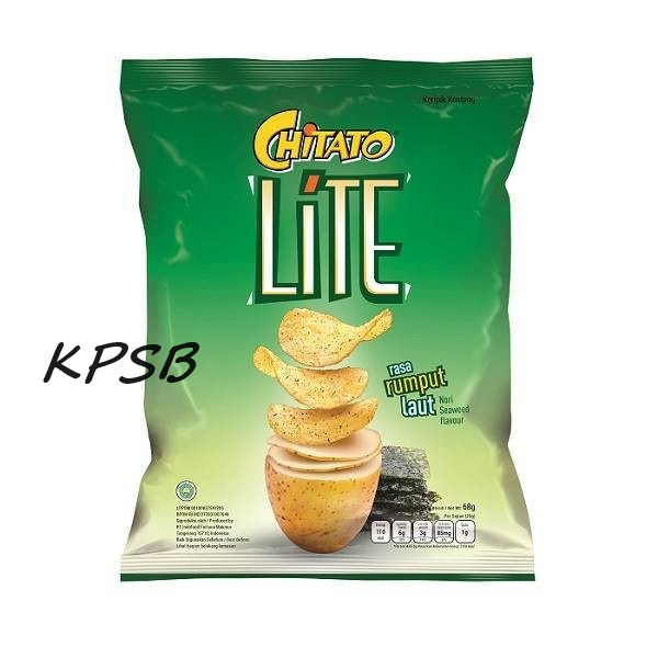 

CHITATO LITE SNACK POTATO RASA RUMPUT LAUT 68 GRAM