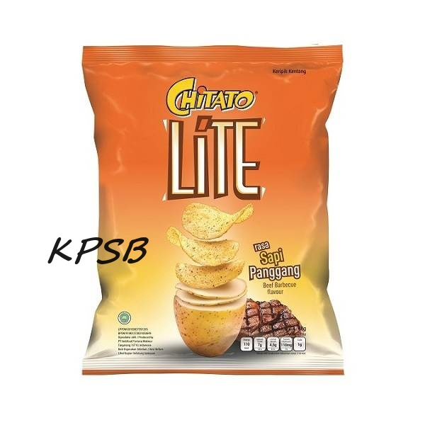 

CHITATO LITE SNACK POTATO RASA BARBEQUE CHIPS 68 GRAM