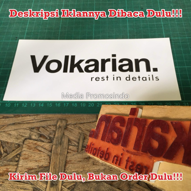 

Stempel Kayu Jumbo Besar Maksimal 17x4cm