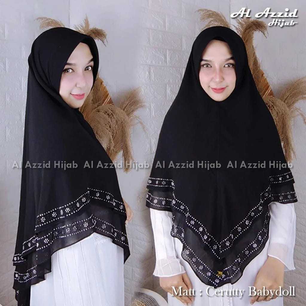 COD Hijab Instant 2 Layer Hijab Payet Mutiara 2 Layer Kerudung Kekinian
