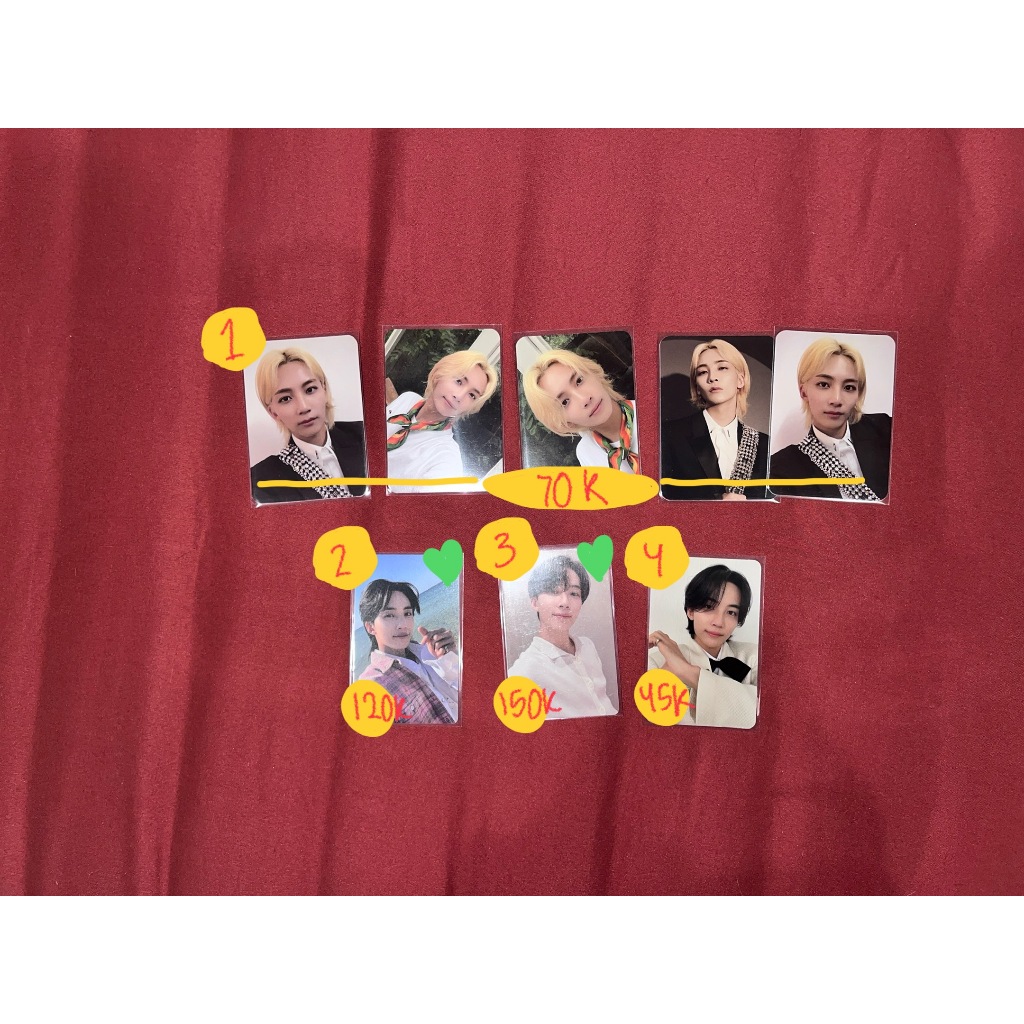 [BACA DESKRIPSI] JEONGHAN PHOTOCARD PC POCA SEVENTEEN DICON FML LUCKYDRAW FANSIGN FTS FACE THE SUN C