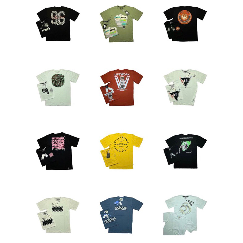 KAOS SURF & SKATE PREMIUM GROSIR RESELLER DROPSHIP TERLARIS TERMURAH TERBARU KAOS MURAH