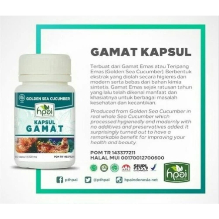 

GAMAT KAPSUL | PENGUAT TULANG | OBAT JANTUNG MENGANDUNG DHA