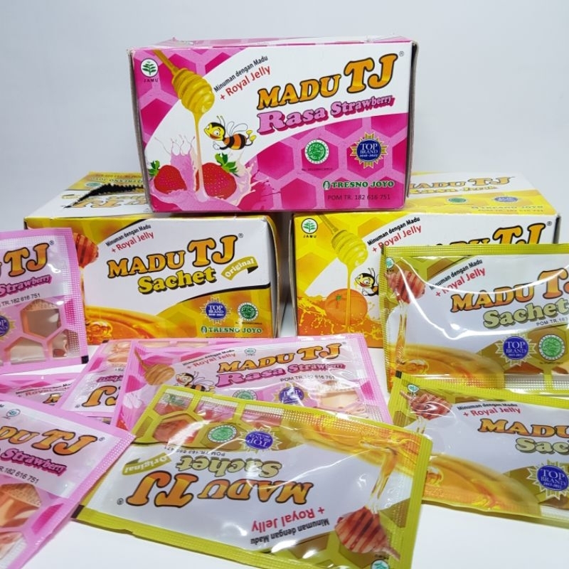 

MADU TJ SACHET murni + royal madu