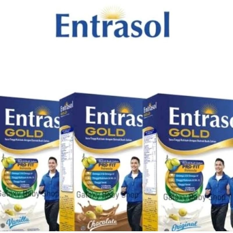 

ENTRASOL GOLD SUSU DEWASA 340 Gr