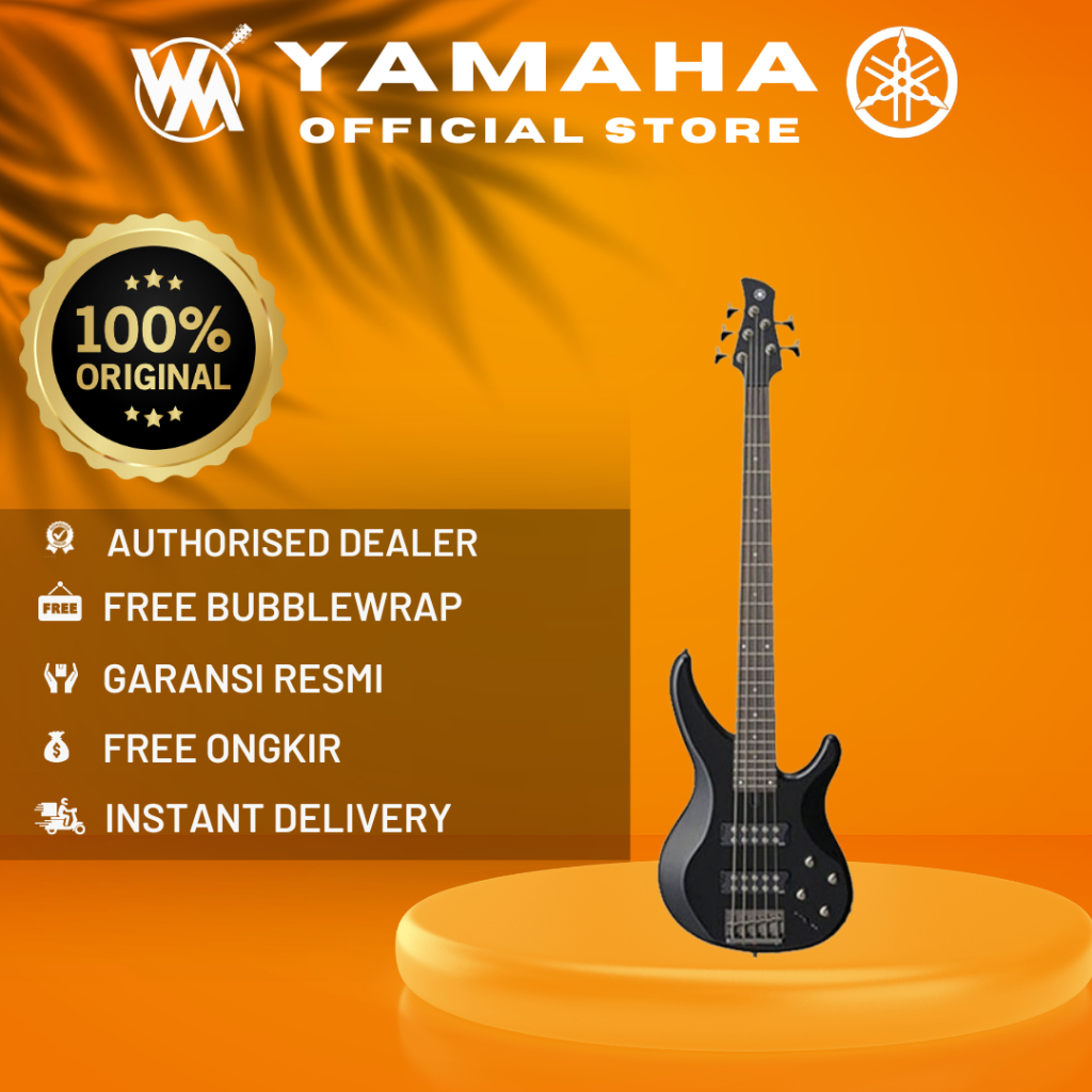 Yamaha Gitar Elektrik Bass Basses TRBX305 / TRBX 305 / TRBX-305 - BLK