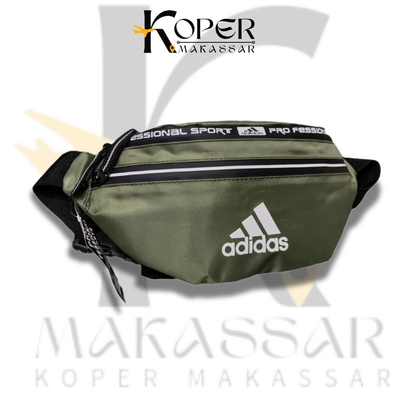 WAIST BAG SPORT TAS PINGGANG PRIA SLING BAG TRENDY MAKASSAR