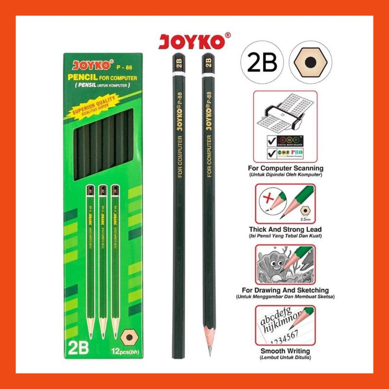 

Bism Pensil Joyko P-88 2B