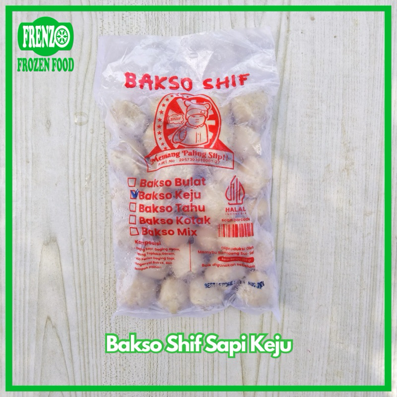 

Bakso Shif Sapi Keju Isi 50 Biji