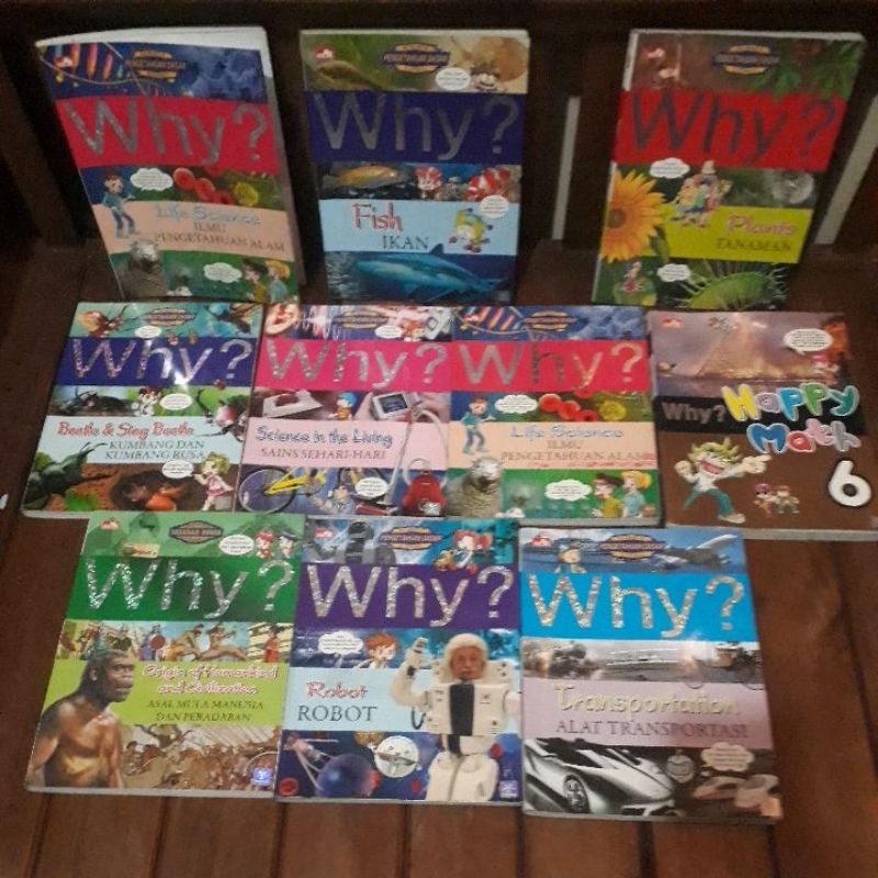 WHY - SCIENCE PENGETAHUAN DASAR COMIC
