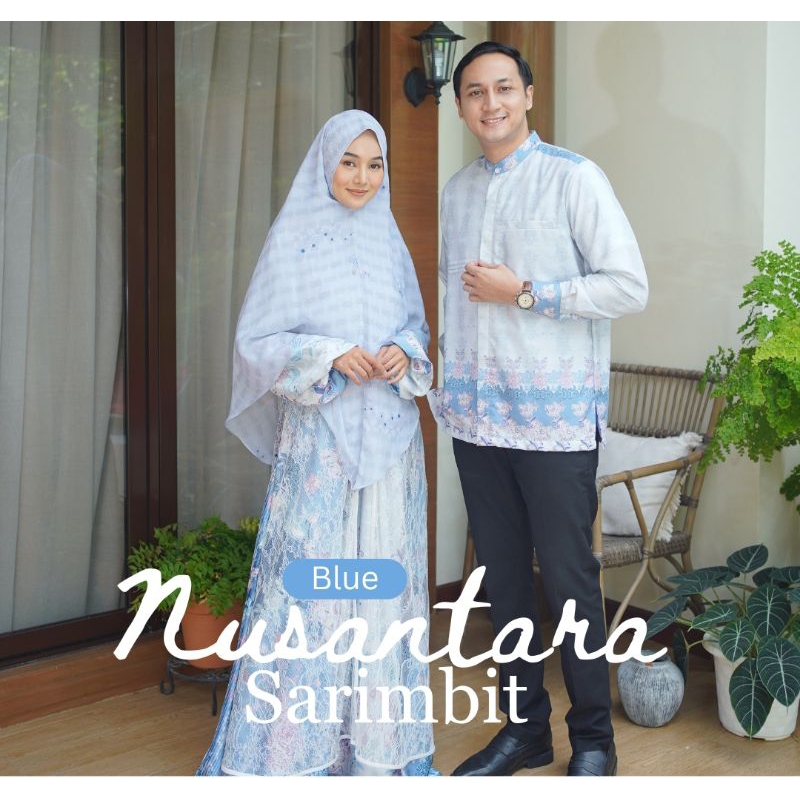 Nusantara Sarimbit Blue by Nigoya Syar'i