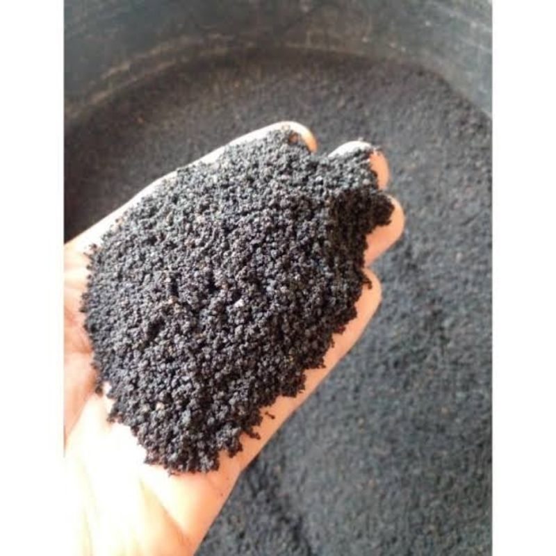 Pasir Malang Hitam Halus No 0,5 1kg Pasir Aquarium Pasir Aquascape Media Tanam