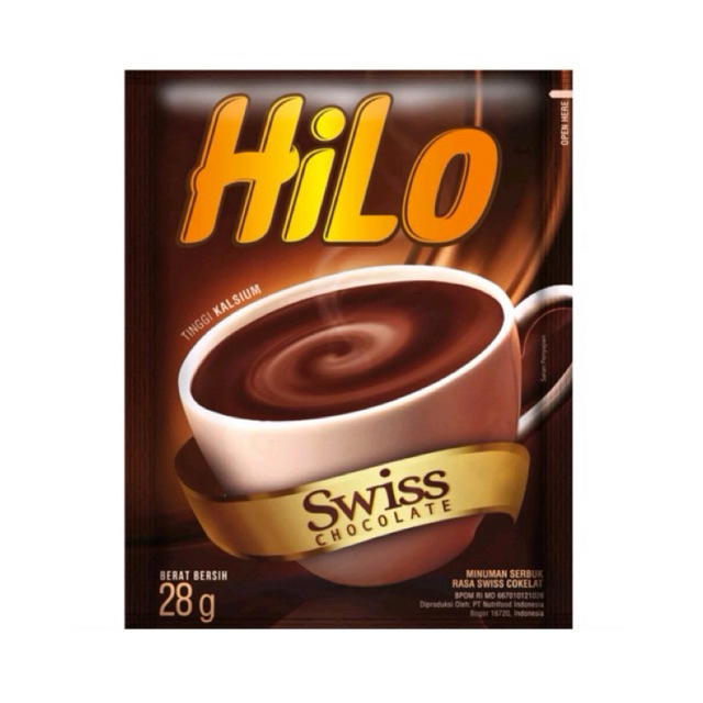 

[AYOBUY.ID] HILO SWISS CHOCOLATE 28g 1 RENCENG (ISI 10)