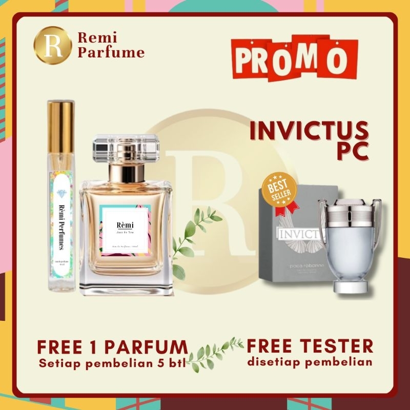 Parfum cowok kantor invictus Paco best, fresh - fruity - maskulin - sexy