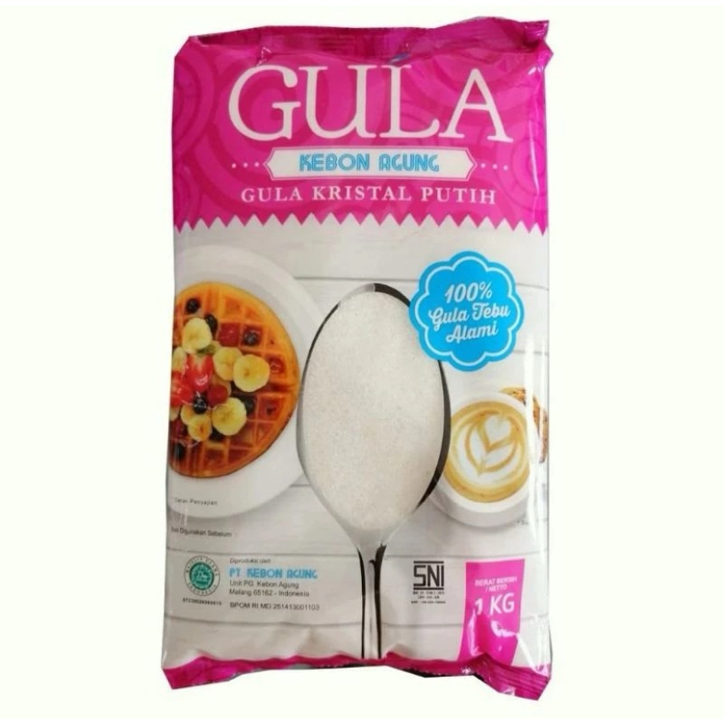 

GULA PASIR KEBON AGUNG - KBA 1KG