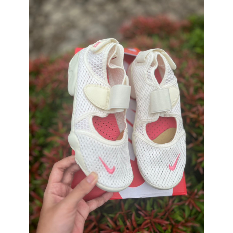 [cleosa.closet] Nike Air Rift Big Kids Sail Coconut Milk GS Size 37.5 36 35 33.5 32 31 29.5
