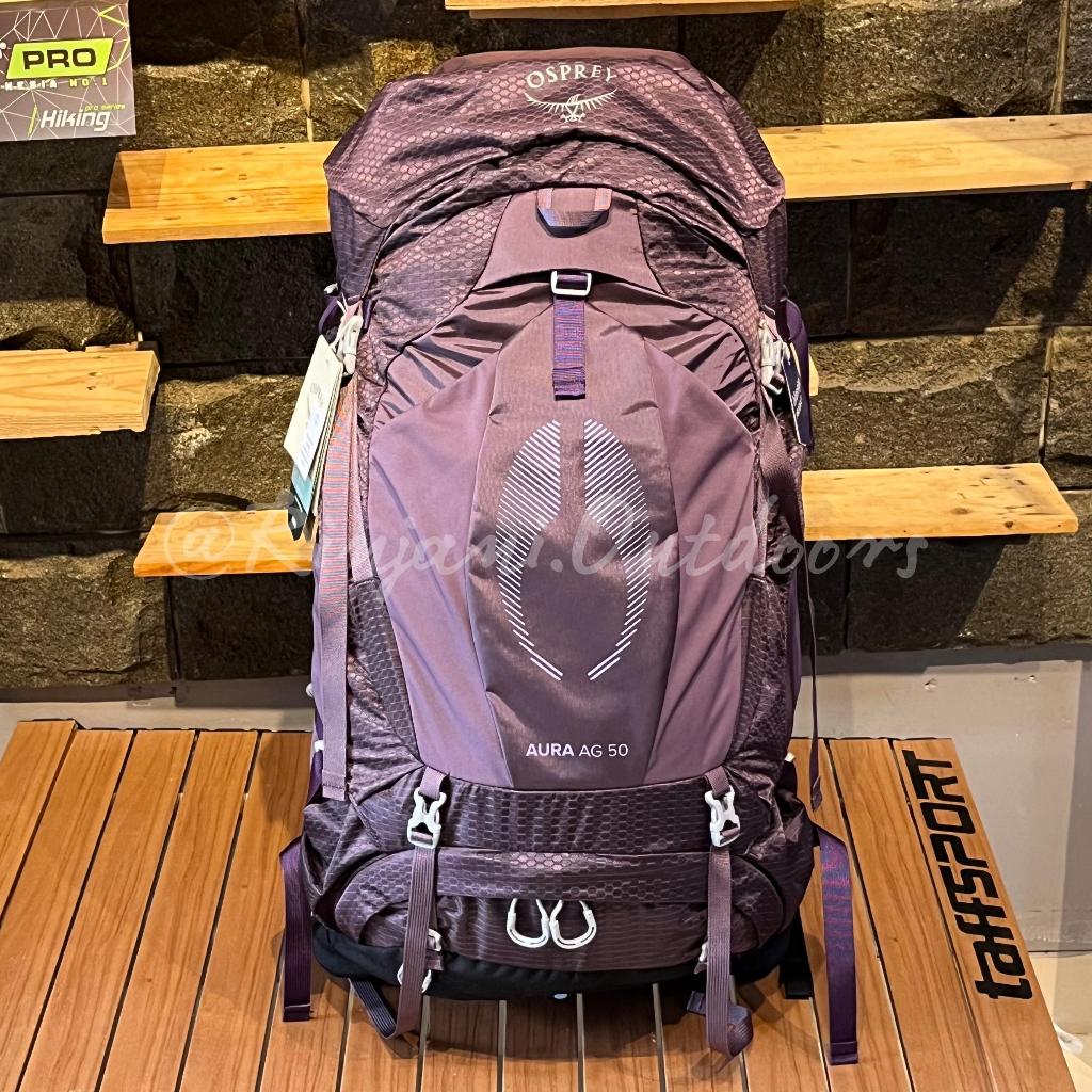 OSPREY AURA AG 50L S23 BACKPACKER ORIGINAL PRODUCT OSPREY GARANSI RESMI LIFETIME WARRANTY