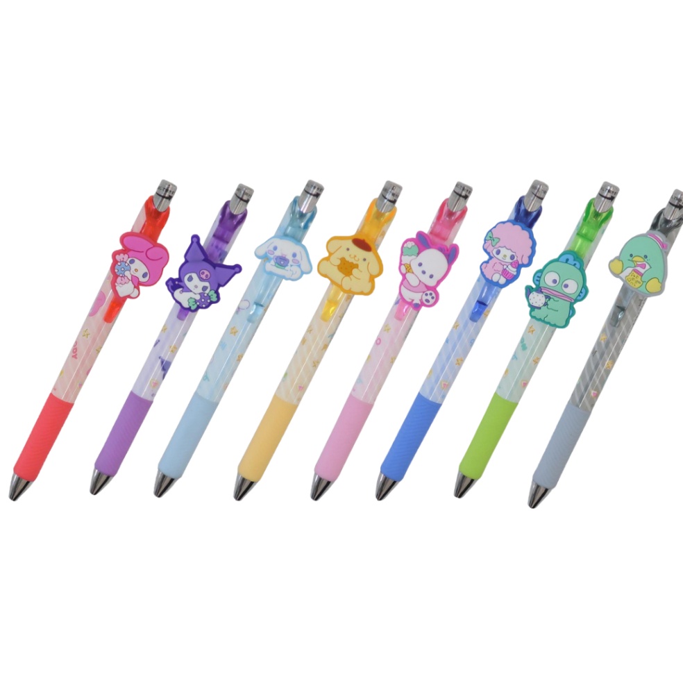 

Ai Planning Sanrio Characters Mechanical Pencil My Melody Kuromi Hangyodon Pochacco Pompompurin Cinnamoroll My Sweet Piano Tuxedo Sam 5mm Pensil Mekanik Limited Edition KODE A8J2