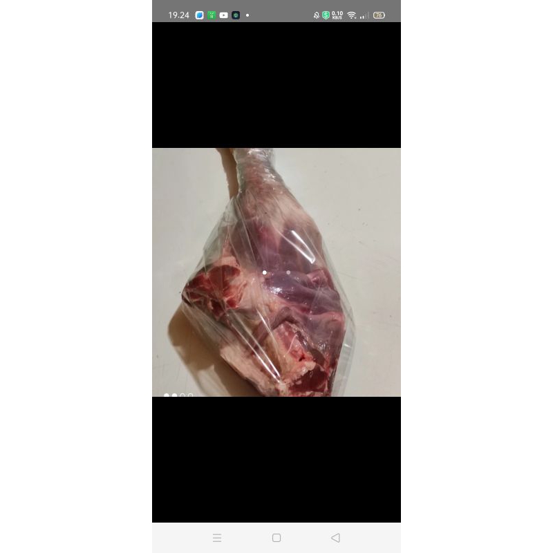 

paha belakang domba utuh per kg