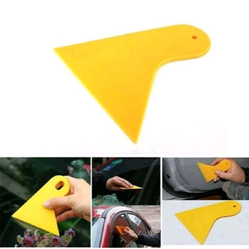 Alat bantu pasang Stiker Wallpaper Rapel Scraper Alat Pasang Sticker