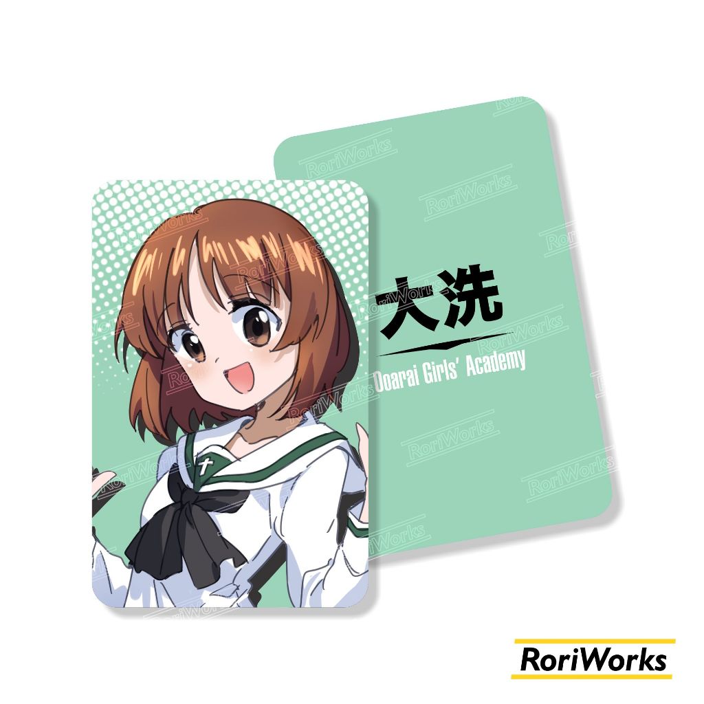 Photocard - Miho Nishizumi | Girls und Panzer