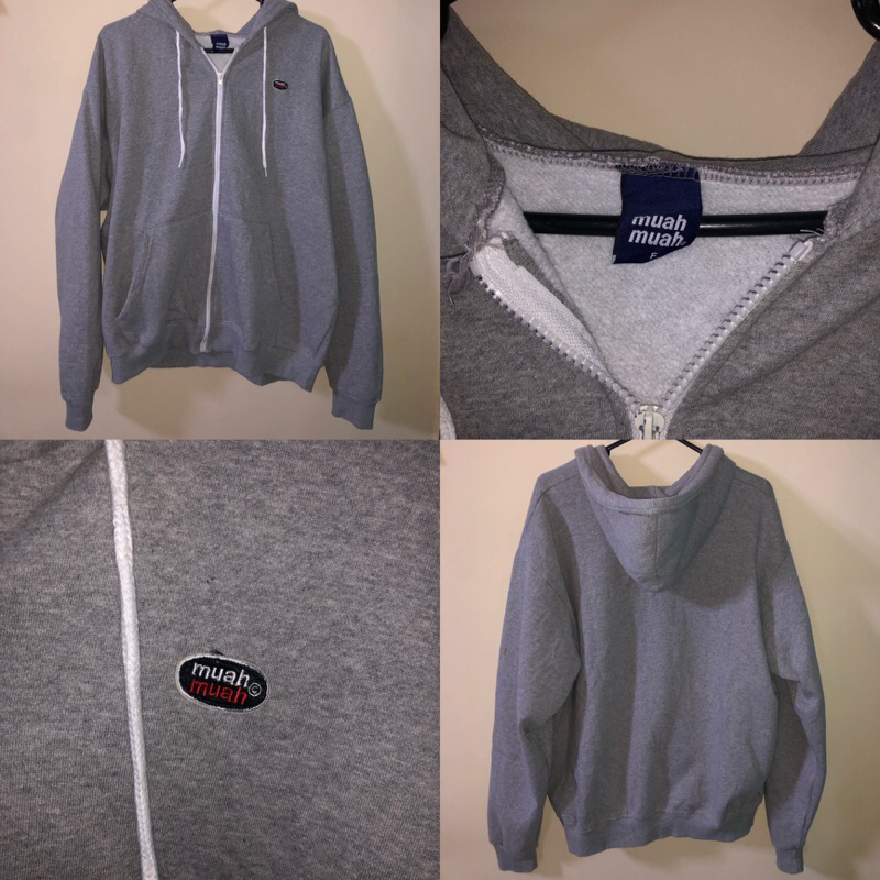 [PRELOVED] hoodie zipper muahmuah