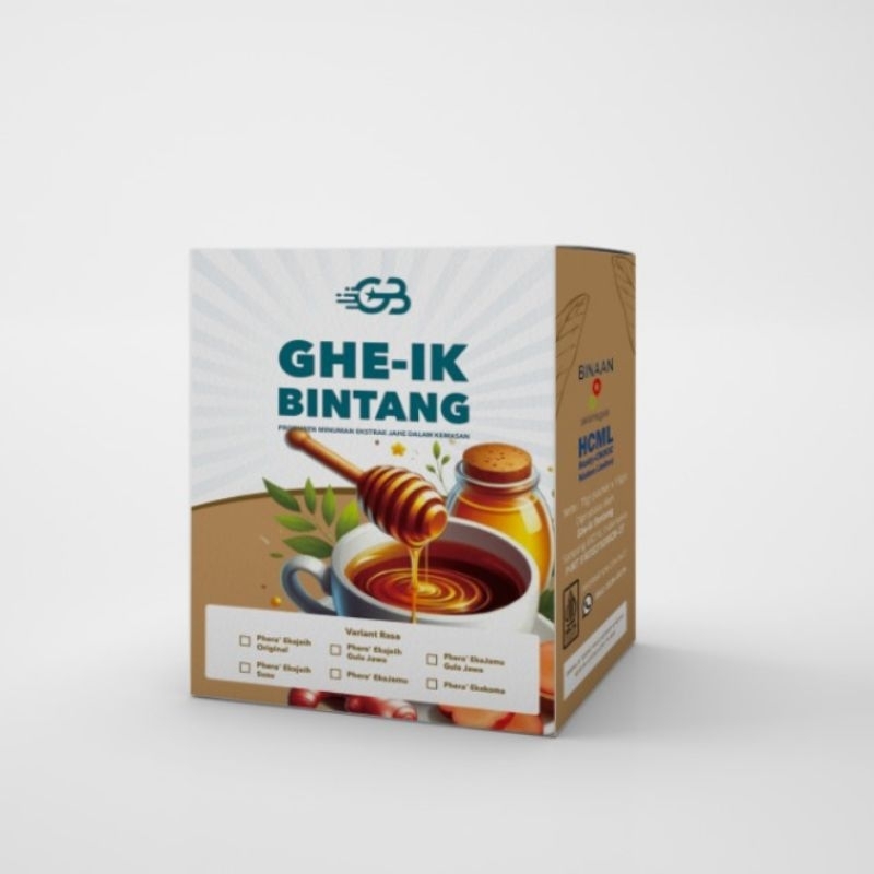 

Minuman jahe merah instan dengan gula jawa dan susu Phera' Ekajeih Susu Gula Jawa - Box (isi 5)