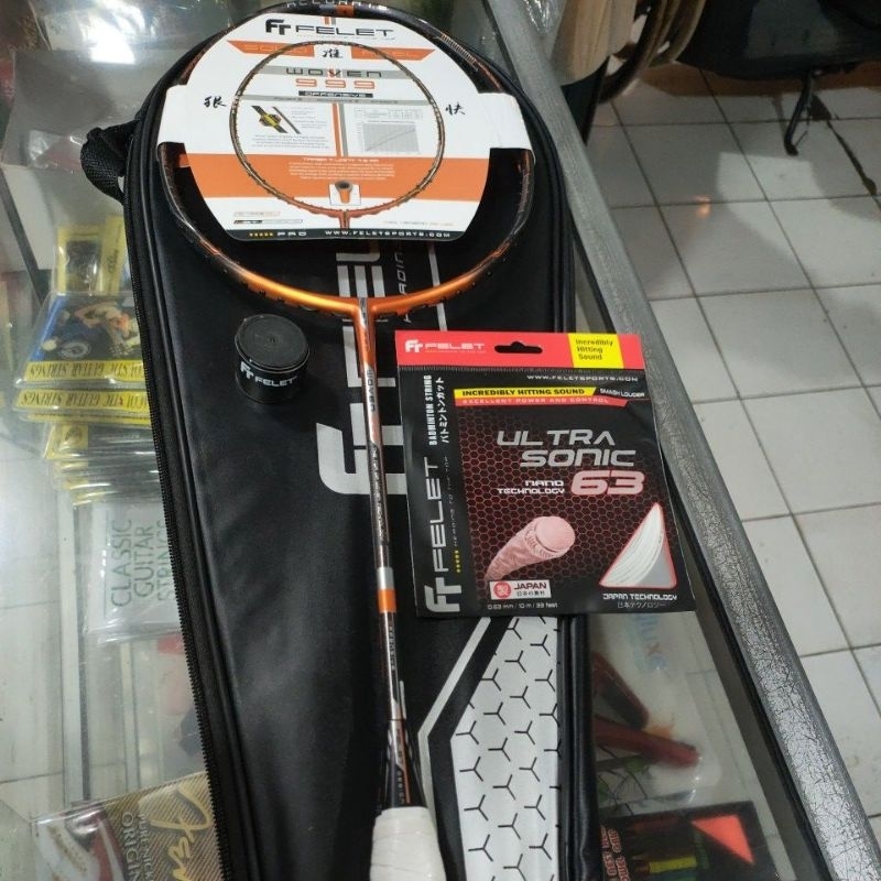 RAKET BADMINTON FELET WOVEN 999 ORIGINAL
