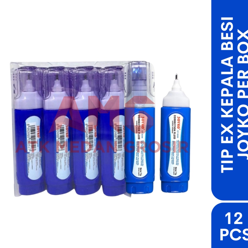 

TIP EX CORRECTION JOYKO BESI CFS29 PER BOX ISI 12PCS KODE C9G7