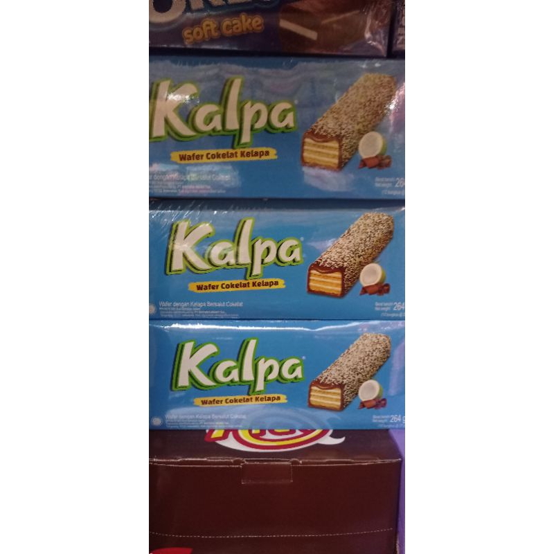 

KALPA WAFER COKLAT KELAPA 1PAK ISI 12PCS