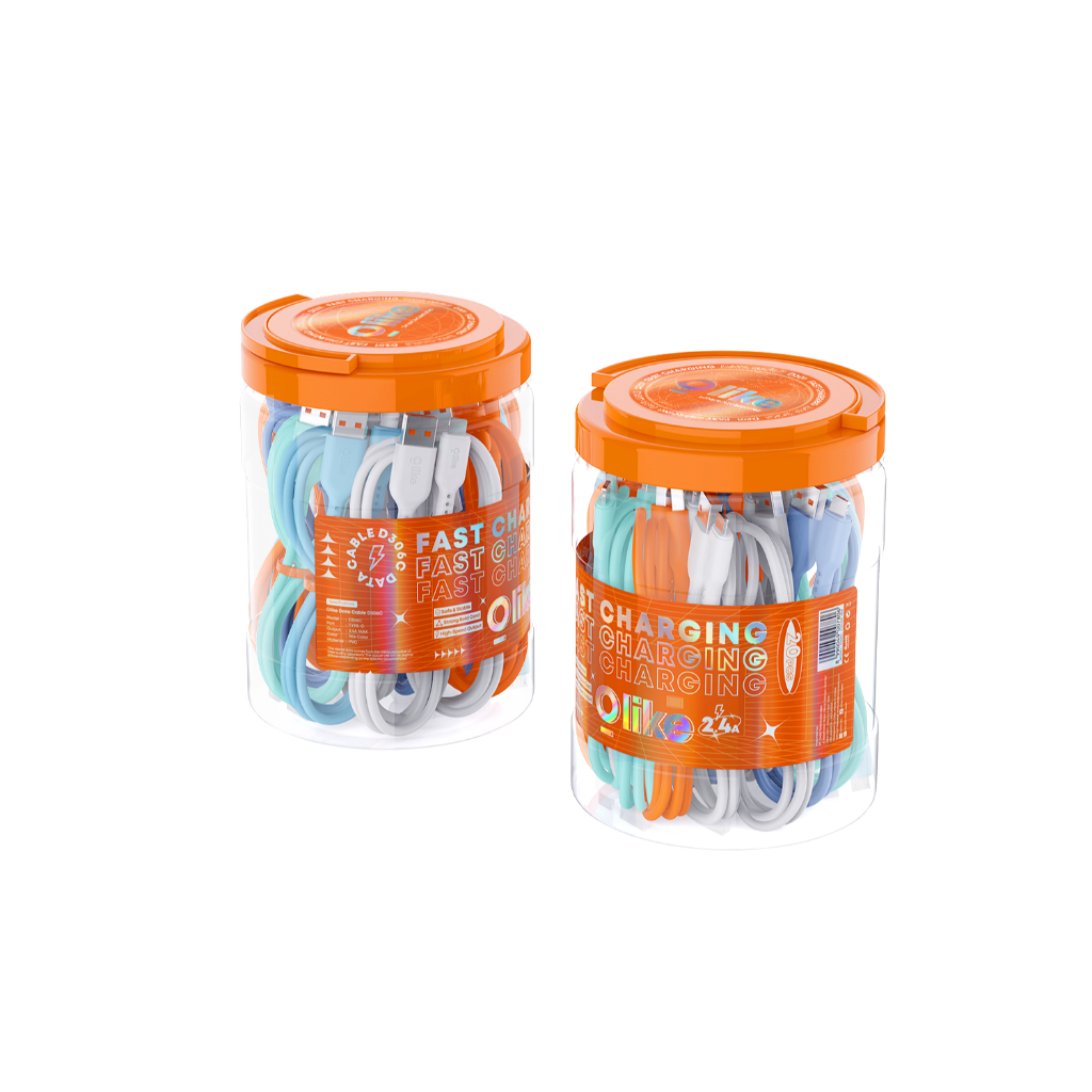 OLIKE D306M Kabel Micro USB OLIKE D306C Kabel Data Type C OLIKE D306L Kabel Lightning Fast Charging