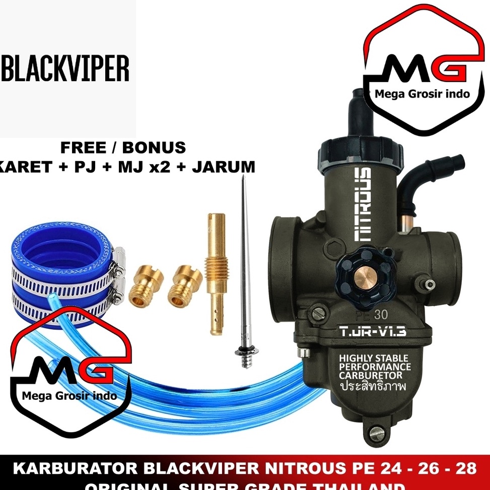 HARGA TERMURAH  BISA COD  KARBURATOR CPO ORIGINAL PWK 24 26 28 3 32 34 BLACK RAVEN SERIES BB THAILAN