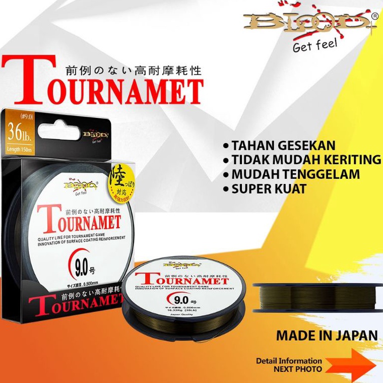 TREN TERBARU SENAR BLOOD TOURNAMEN 15MTR