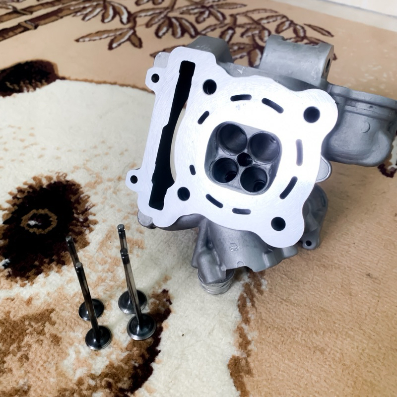 Cylinder Head Kop BRT Klep 22/19 Carbon Mx King Vixion R15 Xabre