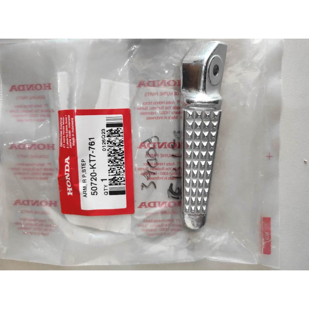 pijakan kaki belakang kanan cb cbr sonic supra gtr ori