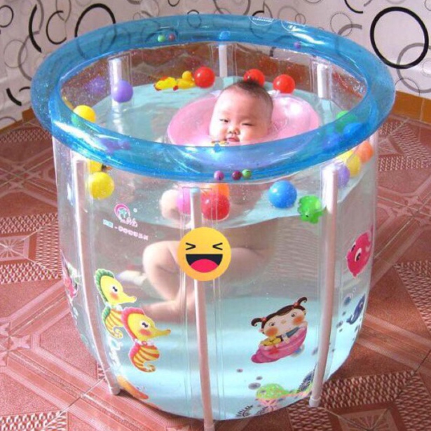 VIRAL Baby Spa  Kolam Renang Bayi Baby Flow Cozy Transparan Full Gambar  Swimming Pool Anak Transpar