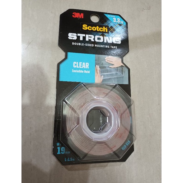 

Double tape 3m scotch original USA clear mounting tape 41S19 transparant KODE X4C4