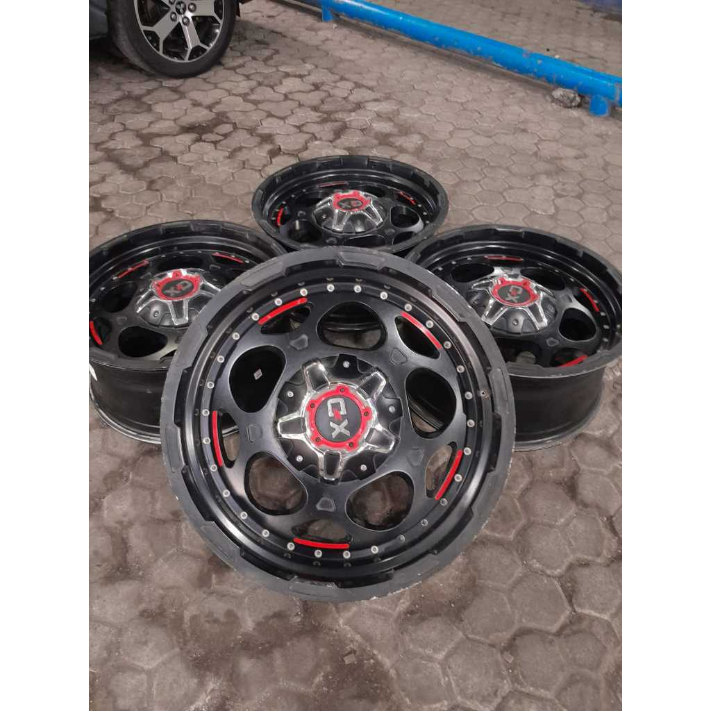 velg ring 20 seken murah XD SERIES R20X8,5 6X139ET15 cocok buat pajero fortuner